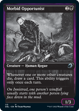 Morbid Opportunist [Innistrad: Double Feature] | Mega City Incorporated