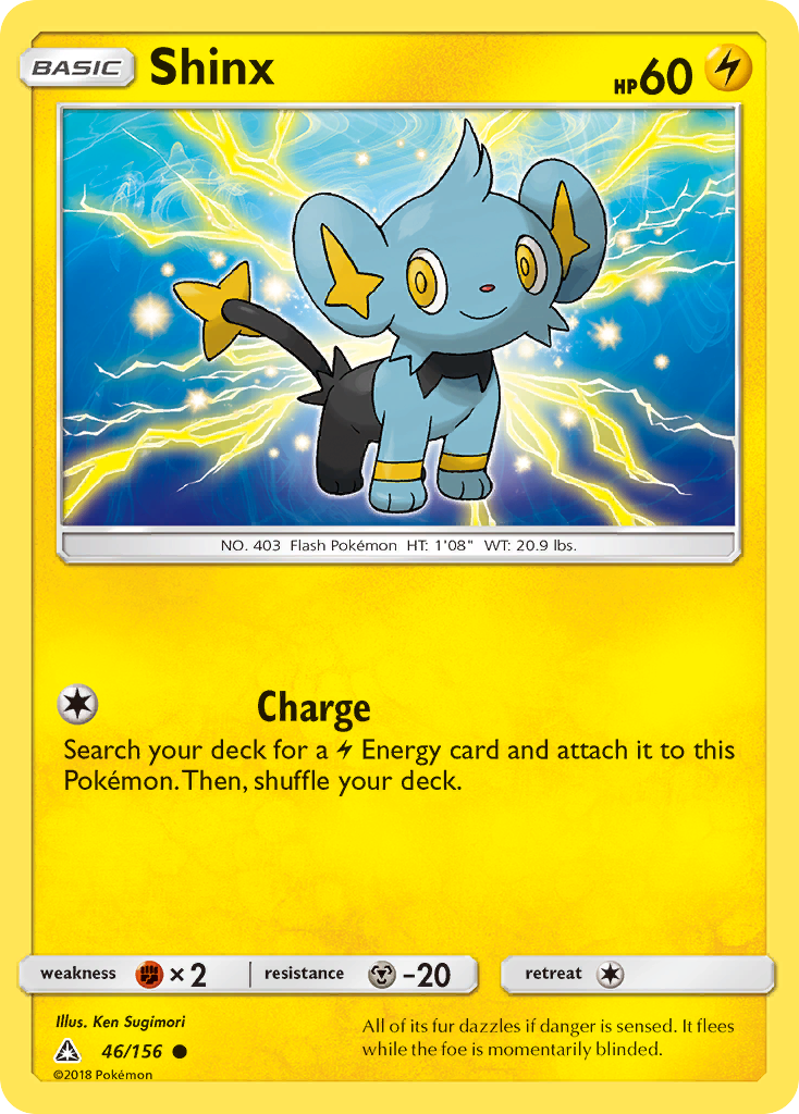 Shinx (46/156) [Sun & Moon: Ultra Prism] | Mega City Incorporated