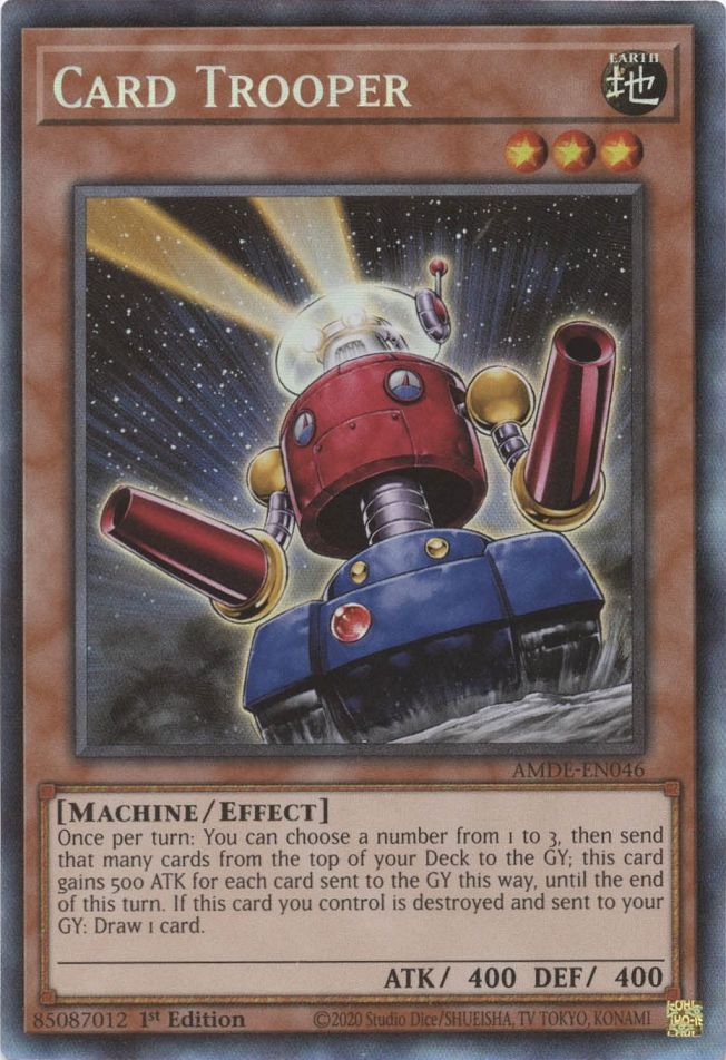 Card Trooper [AMDE-EN046] Collector's Rare | Mega City Incorporated