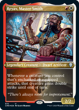 Reyav, Master Smith (Foil Etched) [Commander Legends] | Mega City Incorporated