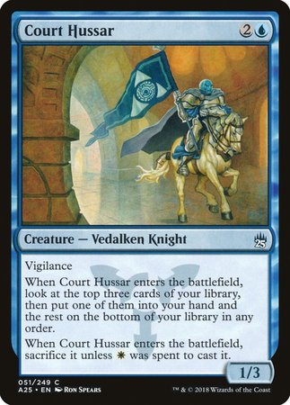 Court Hussar [Masters 25] | Mega City Incorporated