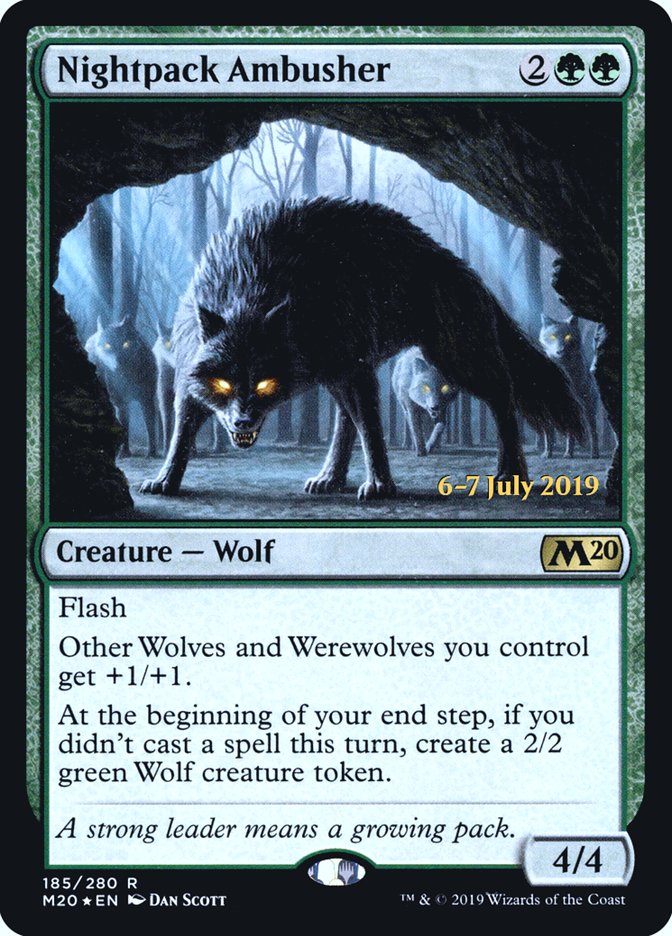 Nightpack Ambusher  [Core Set 2020 Prerelease Promos] | Mega City Incorporated