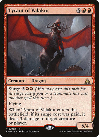 Tyrant of Valakut [Oath of the Gatewatch] | Mega City Incorporated