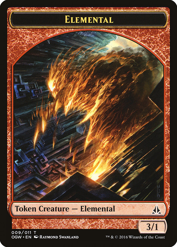 Elemental (009/011) [Oath of the Gatewatch Tokens] | Mega City Incorporated