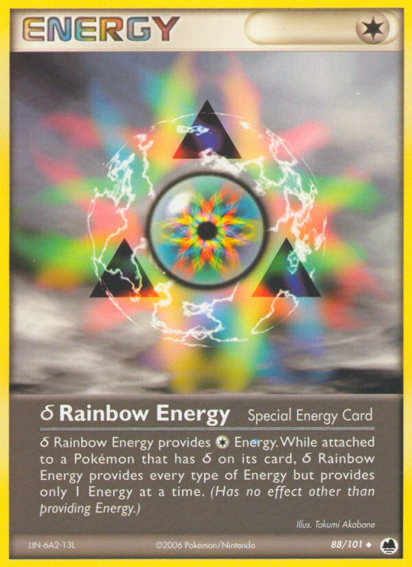 Rainbow Energy (88/101) (Delta Species) [EX: Dragon Frontiers] | Mega City Incorporated