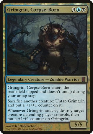 Grimgrin, Corpse-Born (Commander's Arsenal) [Commander's Arsenal Oversized] | Mega City Incorporated