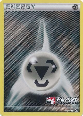 Metal Energy (112/114) (Play Pokemon Promo) [Black & White: Base Set] | Mega City Incorporated
