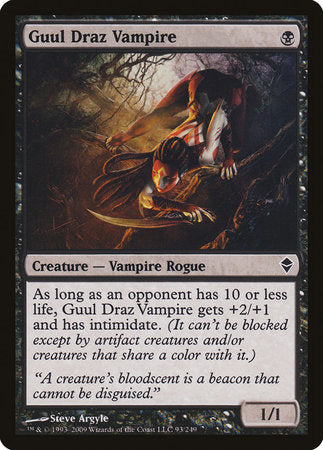 Guul Draz Vampire [Zendikar] | Mega City Incorporated