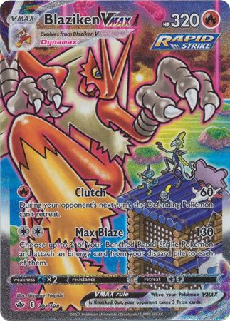 Blaziken VMAX (201/198) [Sword & Shield: Chilling Reign] | Mega City Incorporated