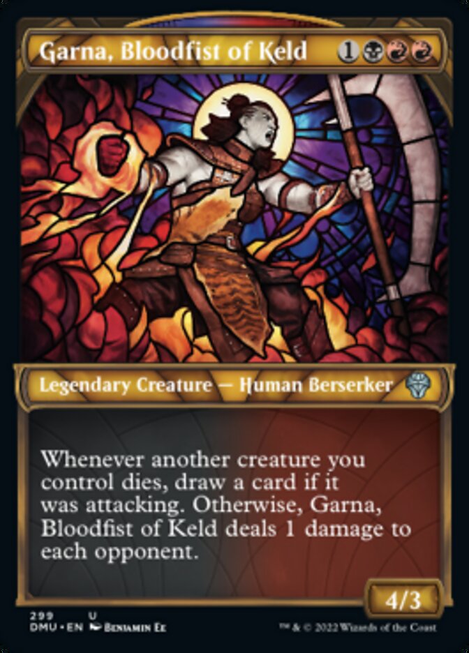 Garna, Bloodfist of Keld (Showcase) [Dominaria United] | Mega City Incorporated