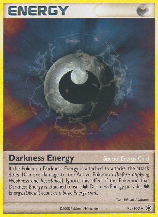 Darkness Energy (93/100) [Diamond & Pearl: Majestic Dawn] | Mega City Incorporated