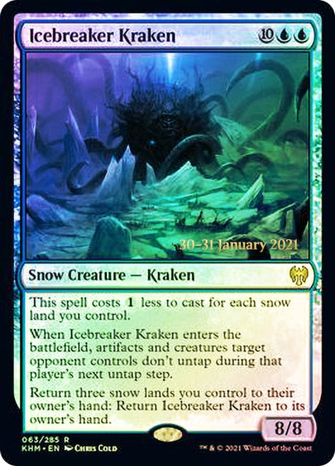 Icebreaker Kraken  [Kaldheim Prerelease Promos] | Mega City Incorporated