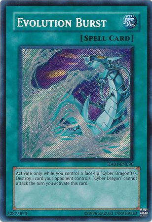 Evolution Burst [HA01-EN030] Secret Rare | Mega City Incorporated