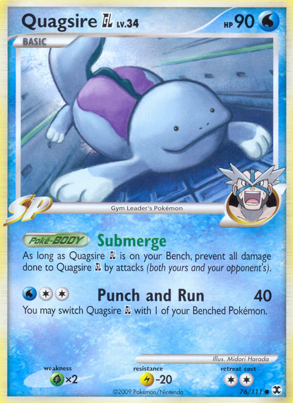 Quagsire GL (76/111) [Platinum: Rising Rivals] | Mega City Incorporated