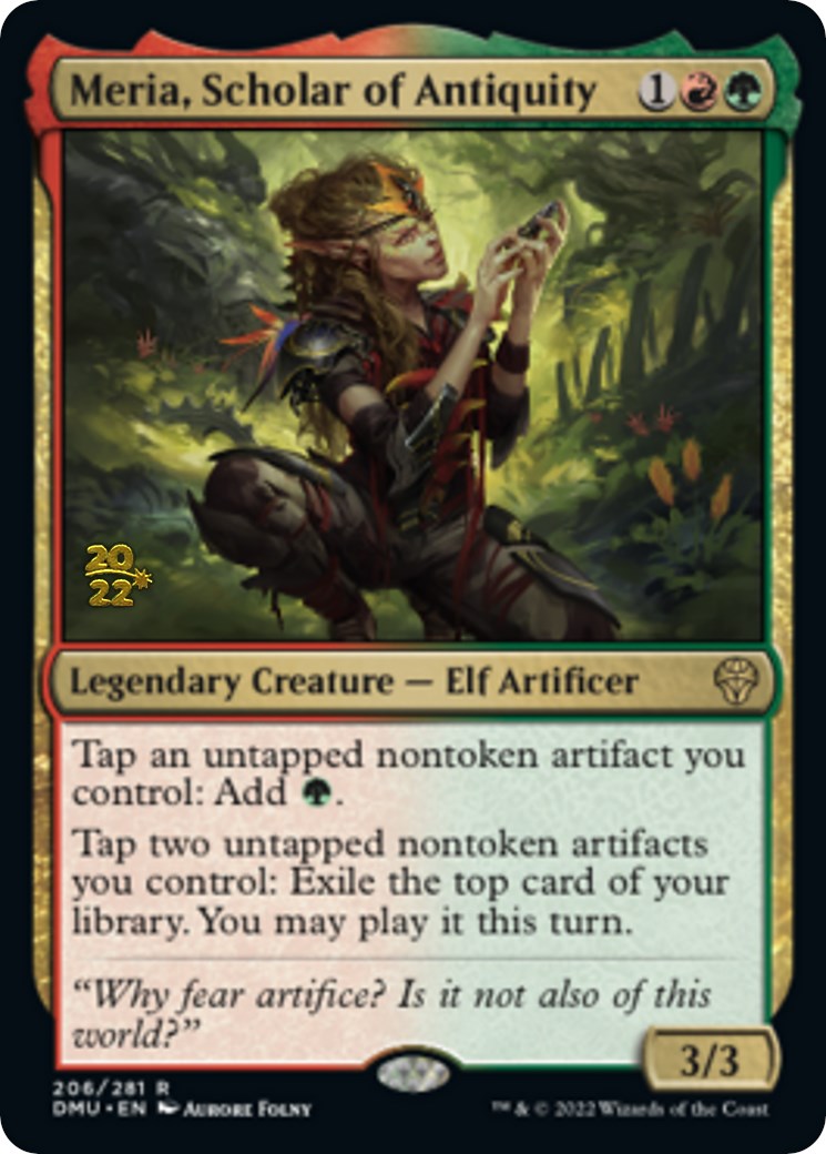 Meria, Scholar of Antiquity [Dominaria United Prerelease Promos] | Mega City Incorporated