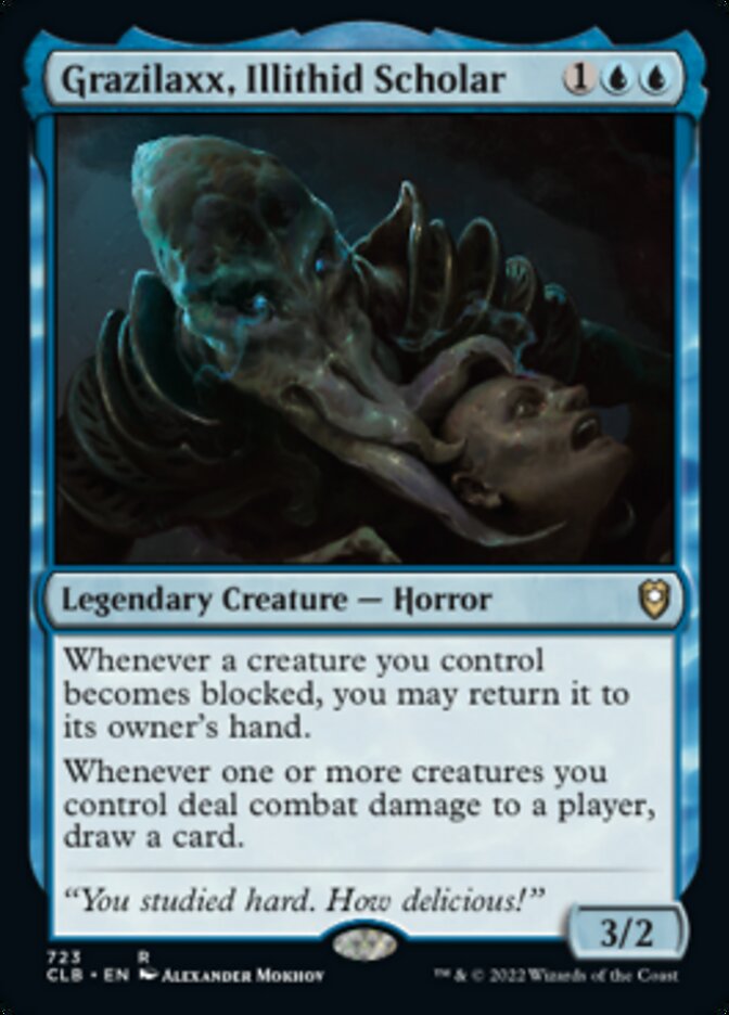 Grazilaxx, Illithid Scholar [Commander Legends: Battle for Baldur's Gate] | Mega City Incorporated