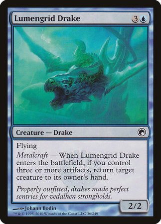 Lumengrid Drake [Scars of Mirrodin] | Mega City Incorporated