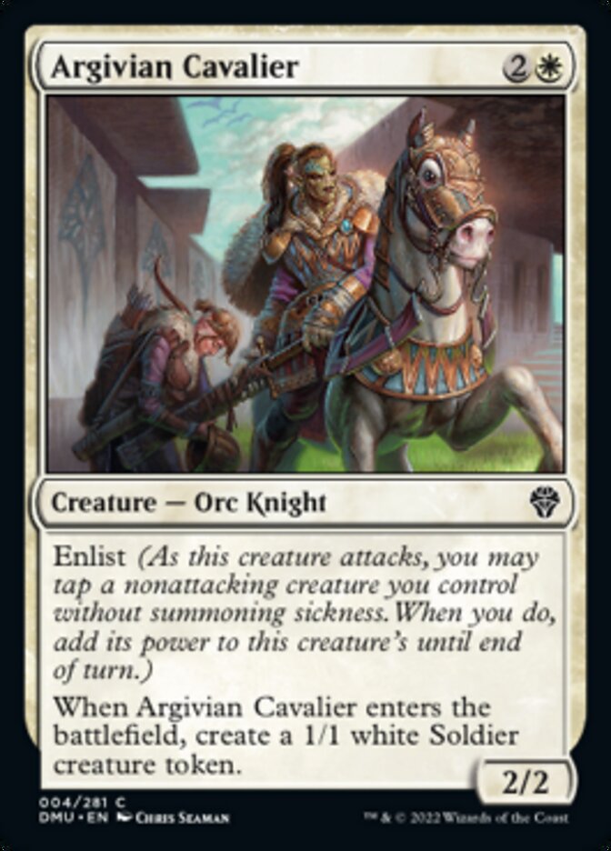 Argivian Cavalier [Dominaria United] | Mega City Incorporated