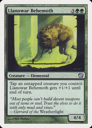 Llanowar Behemoth [Ninth Edition] | Mega City Incorporated