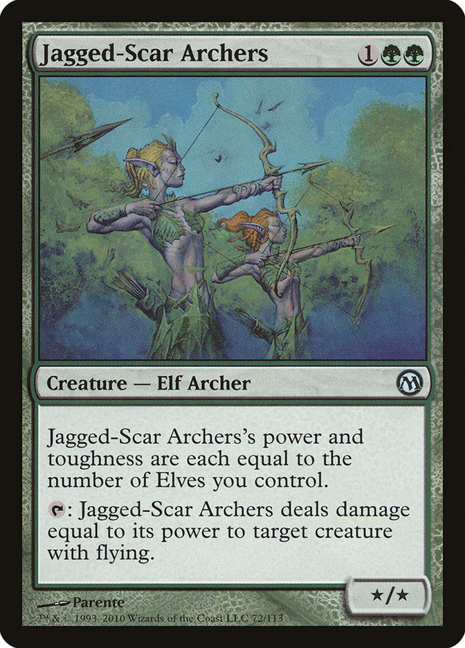 Jagged-Scar Archers [Duels of the Planeswalkers] | Mega City Incorporated