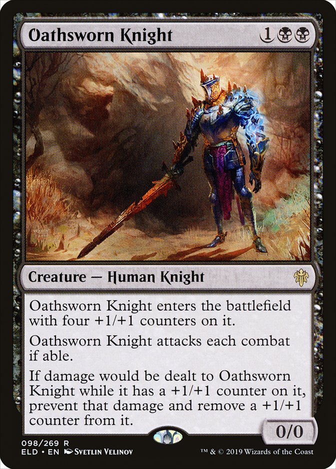 Oathsworn Knight [Throne of Eldraine] | Mega City Incorporated