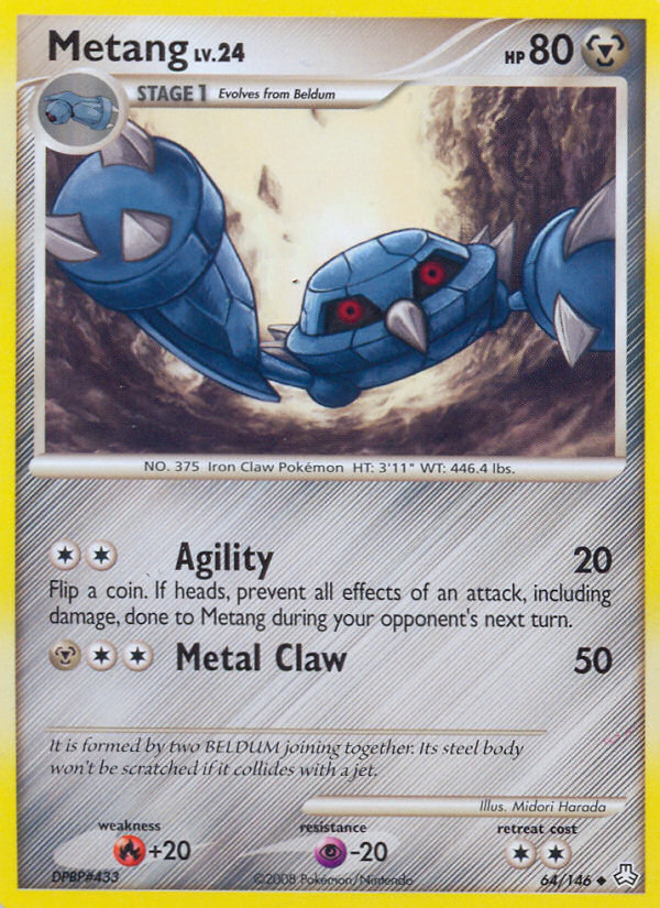 Metang (64/146) [Diamond & Pearl: Legends Awakened] | Mega City Incorporated