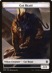 Cat Beast Token [Zendikar Rising] | Mega City Incorporated