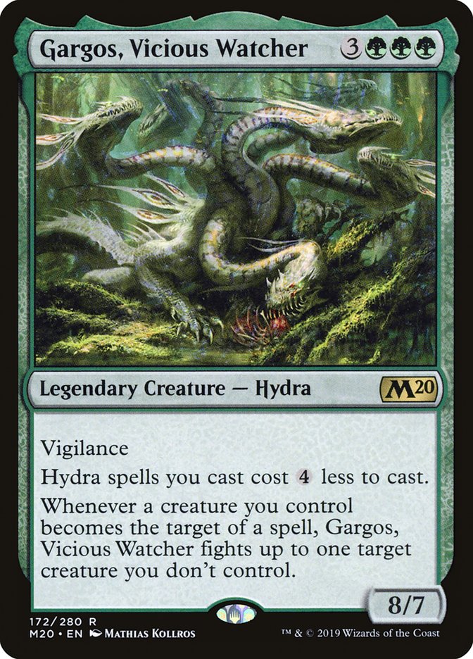 Gargos, Vicious Watcher [Core Set 2020] | Mega City Incorporated