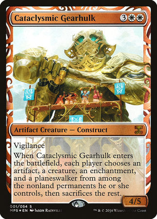 Cataclysmic Gearhulk [Kaladesh Inventions] | Mega City Incorporated