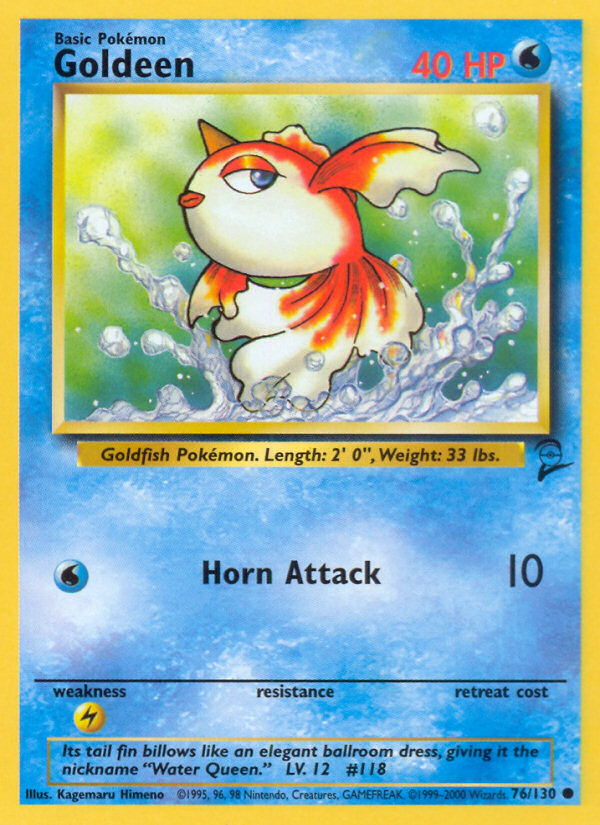 Goldeen (76/130) [Base Set 2] | Mega City Incorporated