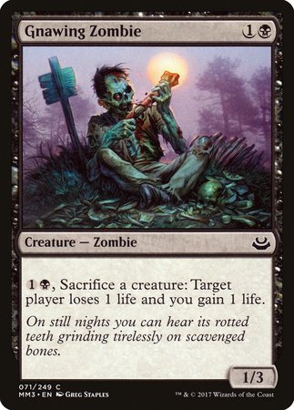 Gnawing Zombie [Modern Masters 2017] | Mega City Incorporated