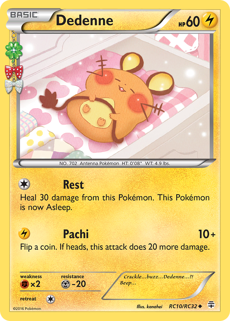 Dedenne (RC10/RC32) [XY: Generations] | Mega City Incorporated