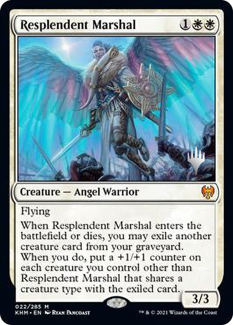 Resplendent Marshal [Kaldheim Promo Pack] | Mega City Incorporated