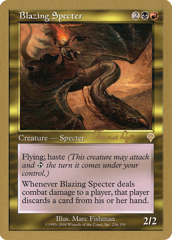 Blazing Specter (Tom van de Logt) [World Championship Decks 2001] | Mega City Incorporated