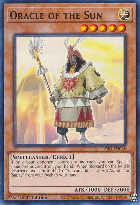 Oracle of the Sun [LDS3-EN045] Common | Mega City Incorporated