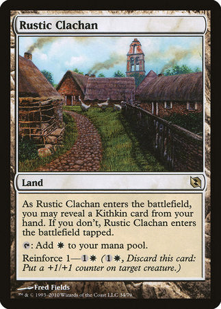 Rustic Clachan [Duel Decks: Elspeth vs. Tezzeret] | Mega City Incorporated