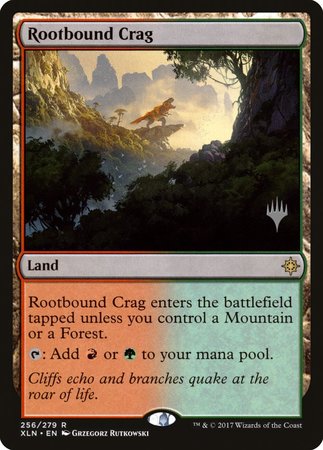 Rootbound Crag [Ixalan Promos] | Mega City Incorporated