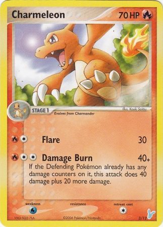 Charmeleon (3/12) [EX: Trainer Kit 2 - Minun] | Mega City Incorporated