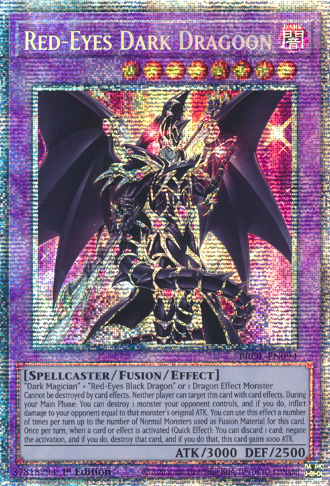 Red-Eyes Dark Dragoon [BROL-EN094] Starlight Rare | Mega City Incorporated