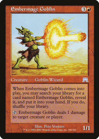 Embermage Goblin [Onslaught] | Mega City Incorporated