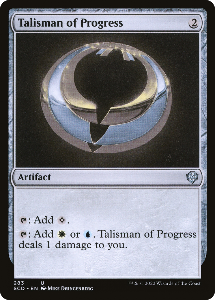 Talisman of Progress [Starter Commander Decks] | Mega City Incorporated
