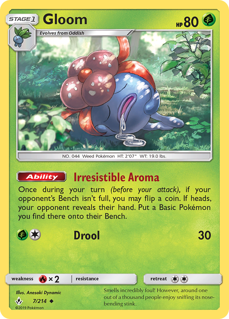 Gloom (7/214) [Sun & Moon: Unbroken Bonds] | Mega City Incorporated