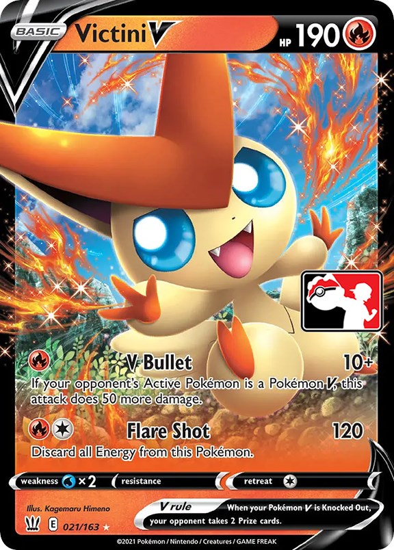 Victini V (021/163) [Prize Pack Series One] | Mega City Incorporated