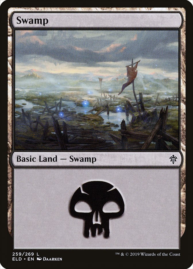 Swamp (259) [Throne of Eldraine] | Mega City Incorporated
