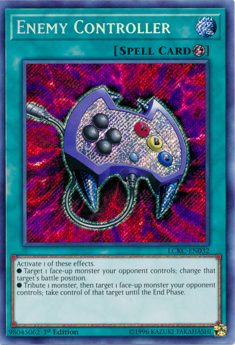 Enemy Controller [LCKC-EN032] Secret Rare | Mega City Incorporated