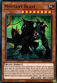 Myutant Beast [PHRA-EN087] Super Rare | Mega City Incorporated