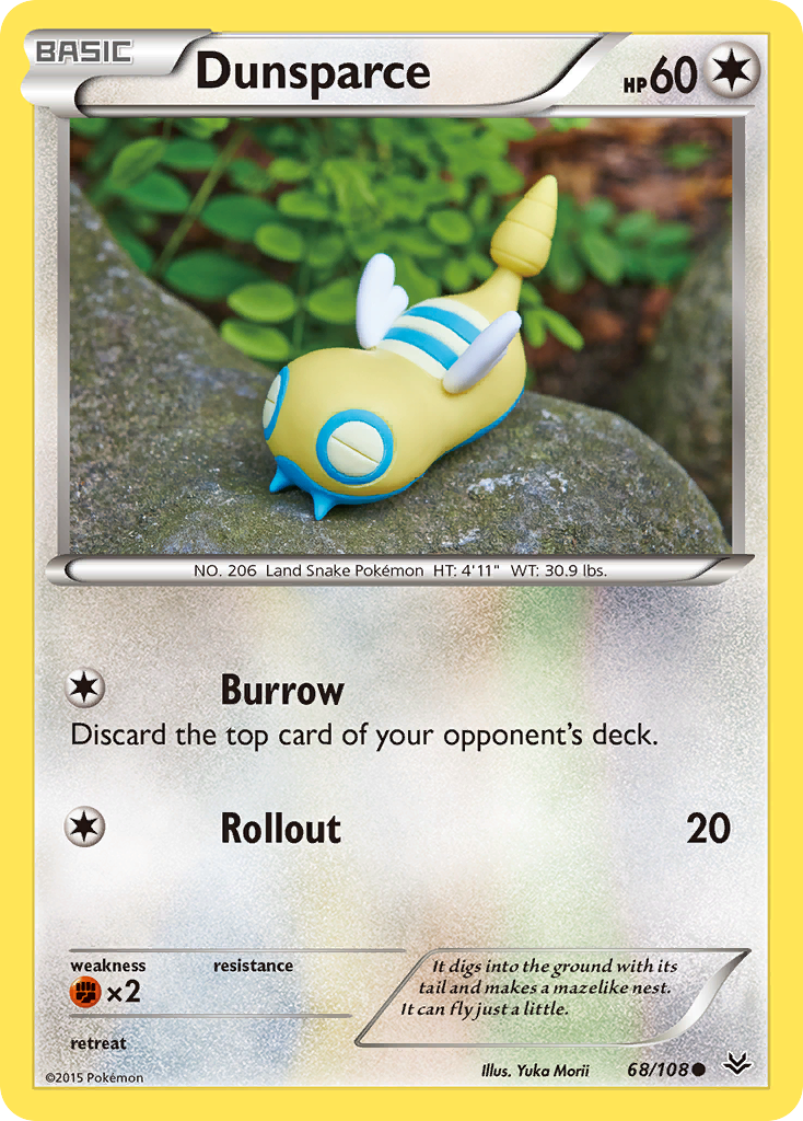 Dunsparce (68/108) [XY: Roaring Skies] | Mega City Incorporated