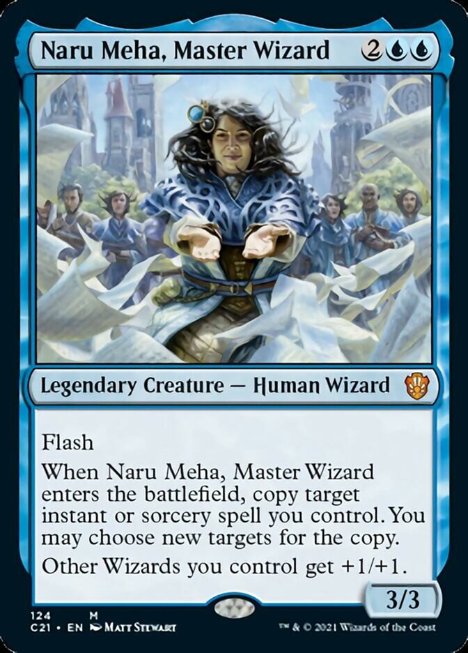 Naru Meha, Master Wizard [Commander 2021] | Mega City Incorporated