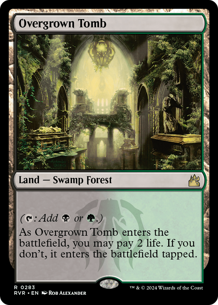 Overgrown Tomb [Ravnica Remastered] | Mega City Incorporated