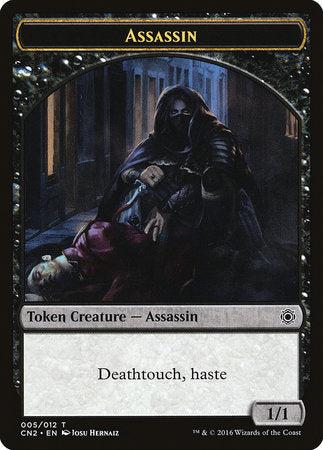 Assassin Token [Conspiracy: Take the Crown Tokens] | Mega City Incorporated